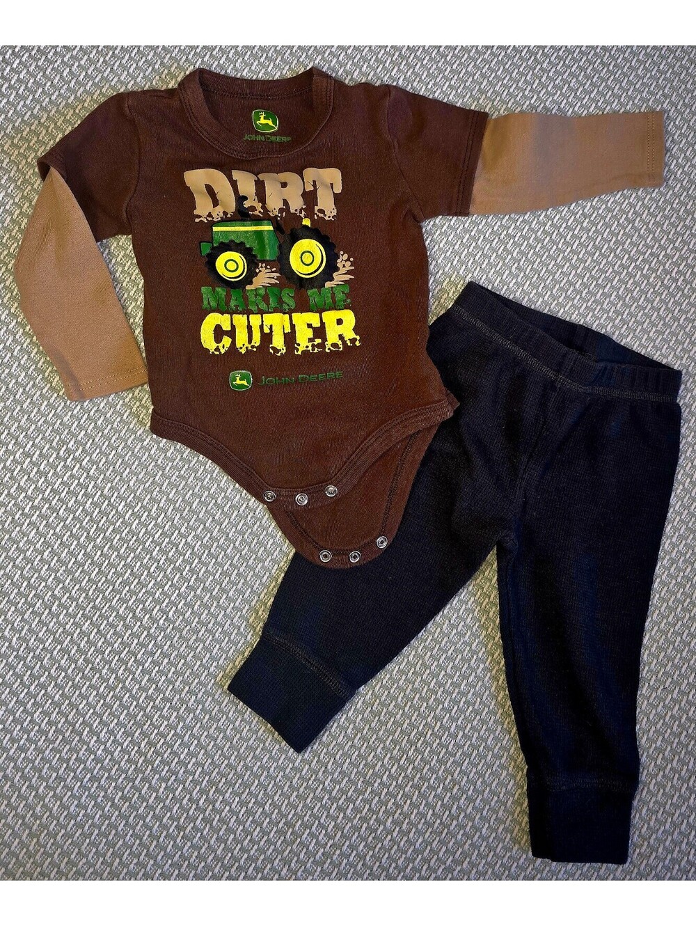 John Deere infant bodysuit/Onesie size 6-9 months